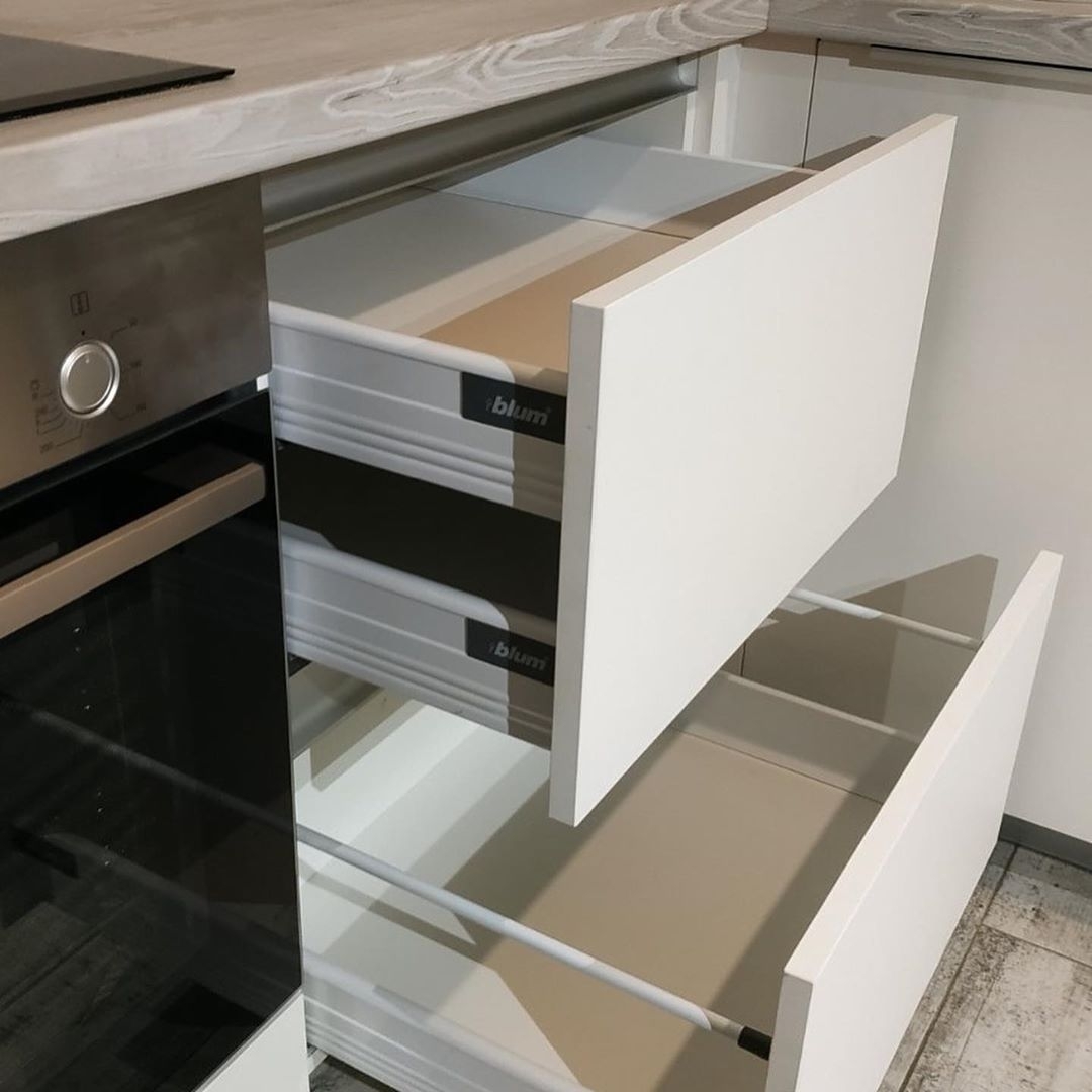 Белый кухонный гарнитур-Кухня из ЛДСП «Модель 626»-фото3