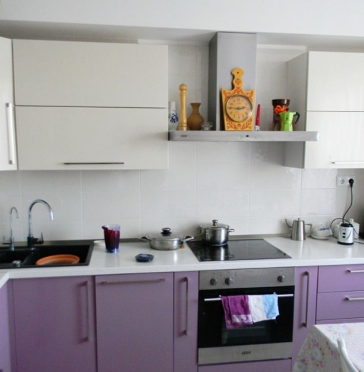 Встроенная кухня-Кухня МДФ в ПВХ «Модель 238»-фото6